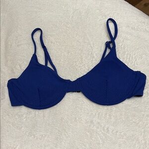 Stylish Blue Bikini Top